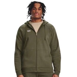Under Armour Men's Olive Zip-Up Sweater xl sweatshirt athletic